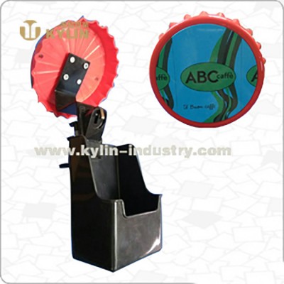 Factory sale bar counter bottle opener with offset printing